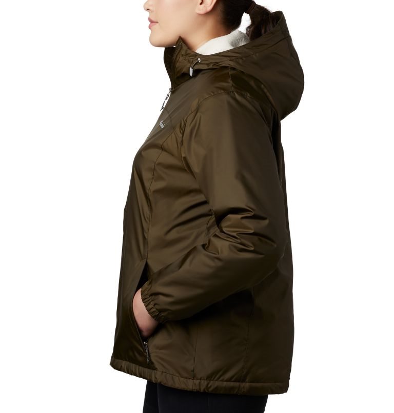 Jacheta Columbia Switchback Sherpa Captusite Dama Maro Inchis | Plus Size EZZ1ASQ89